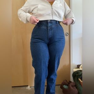1999 Vintage Rocky Mountain Jeans Size 18 Blue Rockies